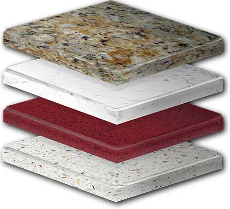 Countertop materials